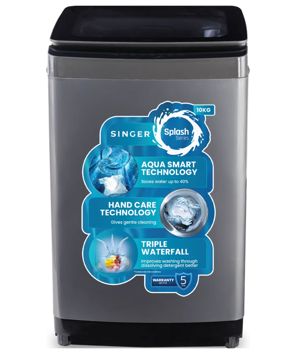 Sharp ES-FS812DLZ-S 8 KG Front Loading Washing Machine (With Heater)