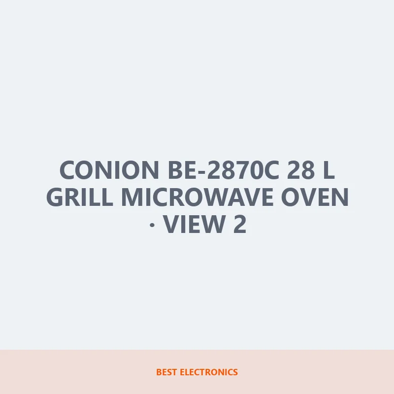 Conion Be-2870C 28 L Grill Microwave Oven image 2