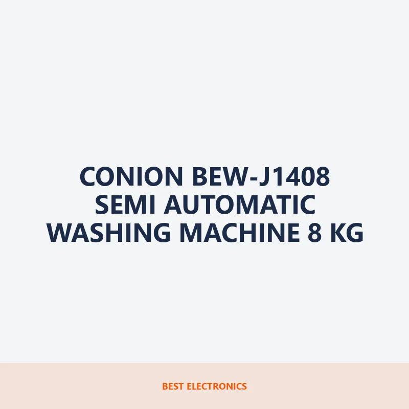 Conion BEW-J1408 Semi Automatic Washing Machine 8 KG