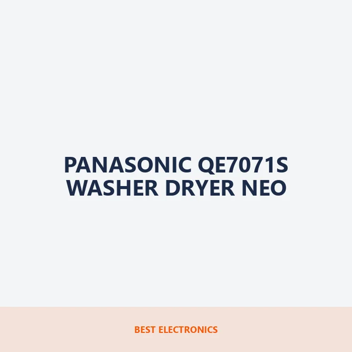 Panasonic QE7071S Washer Dryer Neo