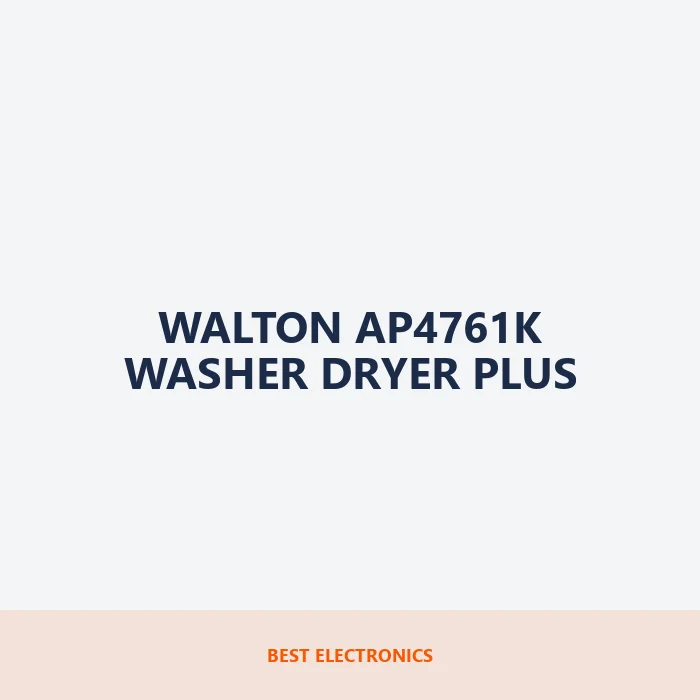 Walton AP4761K Washer Dryer Plus