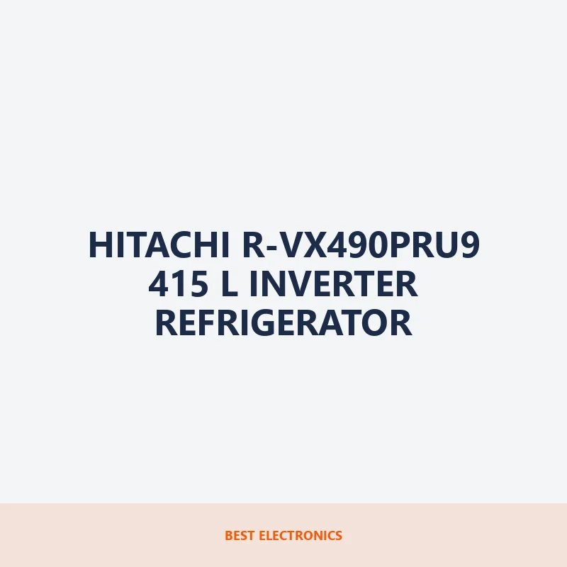 Hitachi R-VX490PRU9 415 L Inverter Refrigerator