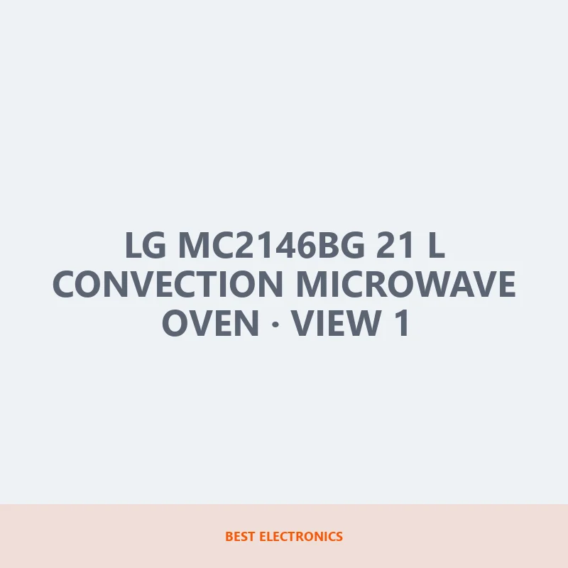 LG MC2146BG 21 L Convection Microwave Oven image 1