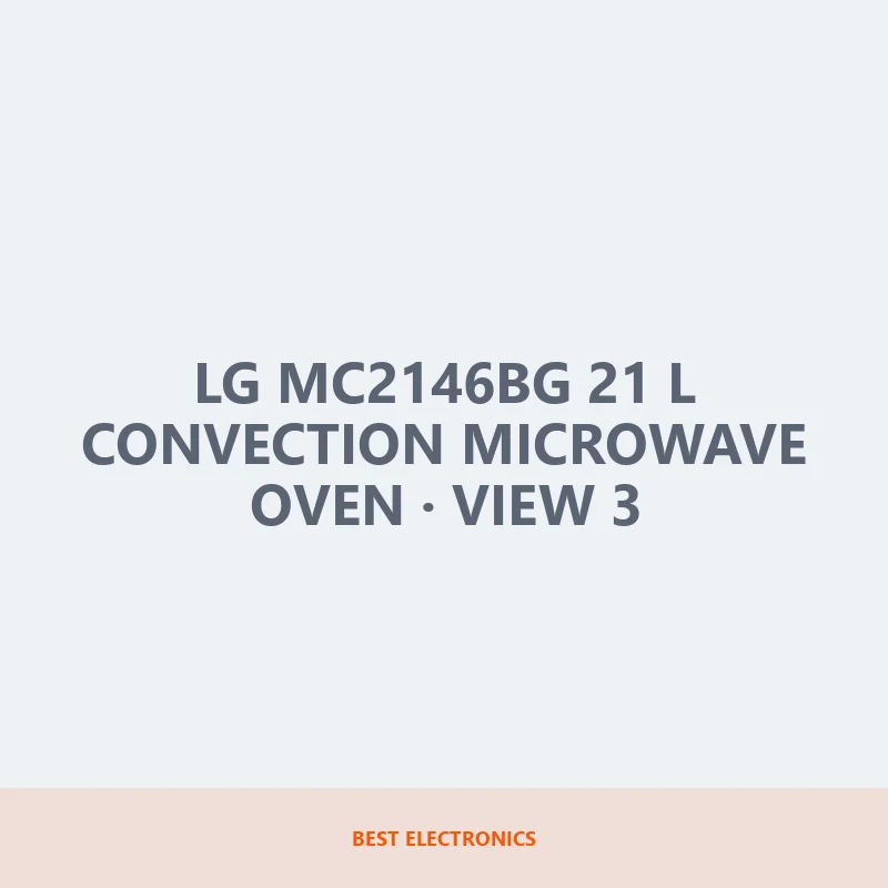 LG MC2146BG 21 L Convection Microwave Oven image 3