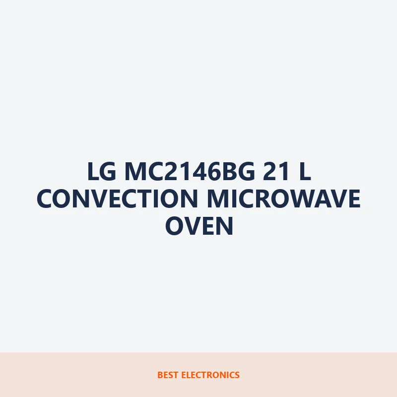 LG MC2146BG 21 L Convection Microwave Oven