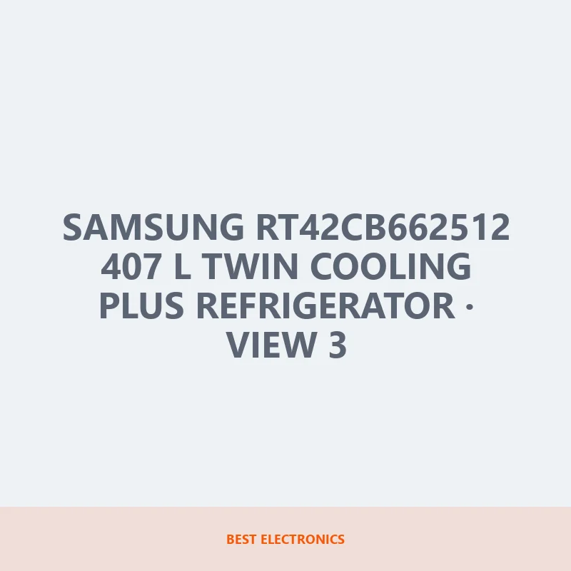 Samsung RT42CB662512 407 L Twin Cooling Plus Refrigerator image 3